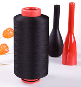 Black flame resistant fiber